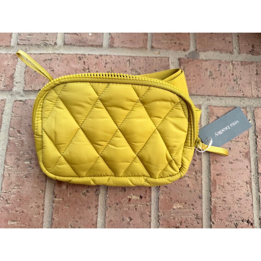 Vera Bradley Small Golden Olive Belt Bag NWT